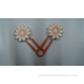 good market beautiful flower shape soft pvc paper clip custom
